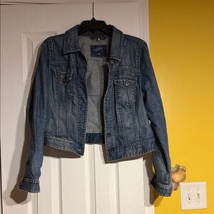 LOFT Classic Indigo Jean Jacket
